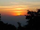 Sunset View from Nagarkot, Bhaktapur
