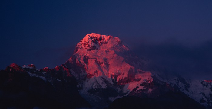 Tadapani Annapurna Sout Sunset