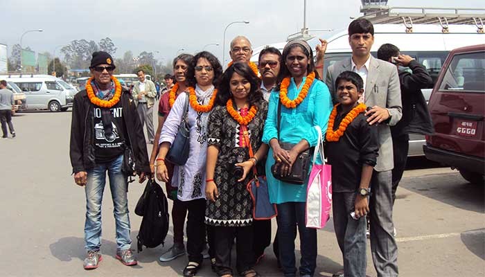 Family tour in Nepal