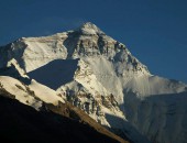 Mount Everest north face from Rongbuk in Tibet