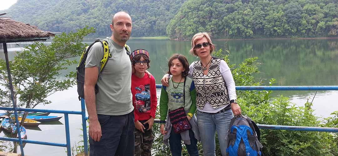 Lebanon Family for Deluxe Tour in Nepal